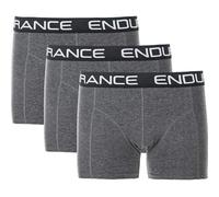 Endurance Mens Burke 3-Pack Boxer Shorts Size: Small, Colour: Dark Grey