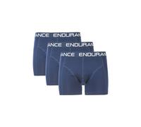 Endurance Mens Burke 3-Pack Boxer Shorts Size: Small, Colour: Navy