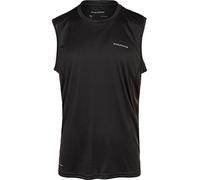 Endurance Men's Tank top, Landeer M top, Extra Quick-Drying Thanks to Quick Dry Technology, Black, S