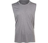 Endurance Men's Tank top, Landeer M top, Extra Quick-Drying Thanks to Quick Dry Technology, Dark Grey Blend, XXL