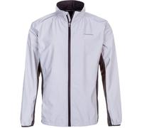Endurance Peelier Light The Night Junior Running Jacket - Reflective, Lightweight, Grey, Size 12 (EU) for Safe Night Running