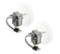 Endurance Pro 2 Pack BP28 Bathroom Fan Motor 99080166 and Blower Wheel Replacement for Broan Nutone 70CFM 120V for Bath Exhaust Vents 1.4 amps 60 Hz 3000 RPM CCW 679-A,B,C 679FL 655 ABC (2)