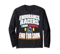 Endurance Racing Team Grassroots Race Crew Gift Long Sleeve T-Shirt