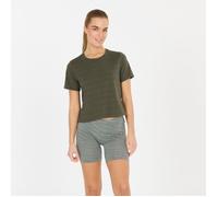 Endurance Terminus SS Tee Women's Green 36 - Lightweight, breathable running and training t-shirt for optimal comfort.
