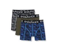 ENDURANCE Unisex Kid's Burke Boxer Shorts, Directoire Blue, 110