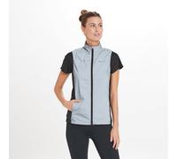 Endurance Womens Rumey Light The Night Gilet Size: 38, Colour: Silver