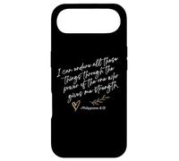 Endure All These Things Through Christ Philippians Bible Case for iPhone Air