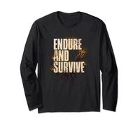 Endure and Survive Mushroom Cordyceps Long Sleeve T-Shirt