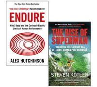 Endure By Alex Hutchinson & The Rise of Superman By Steven Kotler 2 Books Collection Set