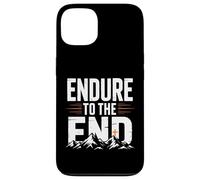 Endure to the End Cross Christian Case for iPhone 13
