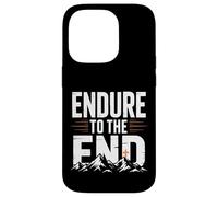 Endure to the End Cross Christian Case for iPhone 14 Pro