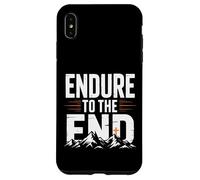 Endure to the End Cross Christian Case for iPhone XS Max