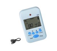 Enduring Digital Small Metronome with Rhythm Generator Clip on for Instrument Training for Guitar Violin Bass Musical Instrument Accessories