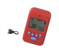 Enduring Digital Small Metronome with Rhythm Generator Clip on for Instrument Training Professional Clip on LCD Digital Metronome
