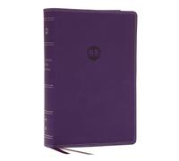 Enduring Word Study Bible: Pastoral Commentary from Every Chapter of the Bible (NKJV, Purple Leathersoft, Red Letter, Comfort Print)