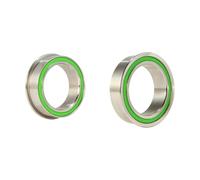Enduro Bearings BKS-7016 Press-Fit 440C Stainless Steel Bottom Bracket with Double Row Flanges for BB86/92 and SRAM DUB Crankset (29mm)