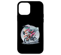 Enduro Flamingo Riding in the Rain Fun Case for iPhone 12 mini