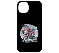 Enduro Flamingo Riding in the Rain Fun Case for iPhone 14 Plus