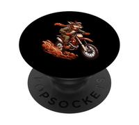 Enduro Kangaroo Trail Blazing Moto Ride PopSockets Adhesive PopGrip
