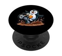 Enduro Penguin Embrace The Chaos PopSockets Adhesive PopGrip