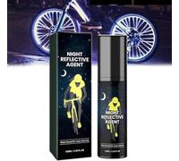 Endxedio Glow in the Dark Spray Paint, Night Reflective Spray Paint, Great for Outdoor Night Lighting Spray, Long-Lasting Reflective Paint, for Stencil & Decorative Items (Yellow)