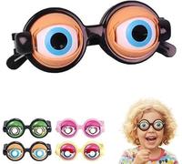 Endxedio Winking Blinking Glasses, Kinetic Crazy Eyes Glasses Novelty Gag for Party Jokes Prank Costume