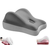 Endyniner Sweet Surrender Couples Pillow, Butt Cushion for Couples, Sweetsurrender Position Hip Pillow, Wedge Pillow Memory Foam, Contoured Design, Waist & Neck Support (grey)