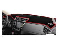 ENEFCKCHRL Car Dashboard Non Slip Mats For For X-Trail For Rogue T33 2021-2024 LHD Hand Drive Car Dashboard Mat Dash Board Cover Mats Anti-slip Pad(Red Side LHD)
