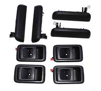 ENEFCKCHRL Car Door Handle Interior Cover for Tercel 1995-1999 6922016120 692100A010 6924016090 6920610070A 8 Pcs Left Right Exterior Interior Door Handle