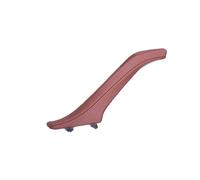 ENEFCKCHRL Car Rear View Mirror Lens for 5 Series F10 F11 F18 520i 523i 525i 528i 535i Left Right Interior Passenger Door Leather Pull Handle Assembly(Brown Left)