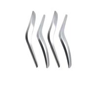 ENEFCKCHRL for X1 E84 2010 2011 2012 2013 2014 2015 2016 2PCS/4PCS Interior Left Right Door Handle Outer Cover Puller Trim Car Interior Trim(Silver 4pcs)