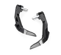 ENEFCKCHRL Motorcycle Brake Lever for Kawasaki for Z650 for Z 650 RS for Ninja650 2017-2024 Motorcycle Brake Clutch Levers Guard Protector Handguard Clutch Brake Levers(Grey-Nologo)