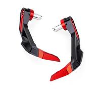 ENEFCKCHRL Motorcycle Brake Lever for Kawasaki for Z650 for Z 650 RS for Ninja650 2017-2024 Motorcycle Brake Clutch Levers Guard Protector Handguard Clutch Brake Levers(Red-Nologo)