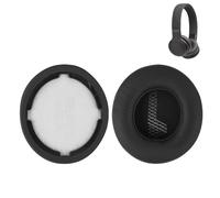 Enegg Replacement Earpads for JBL LIVE 400BT/460NC, Black Protein Leather & Memory Foam Cushions, 2 Pc