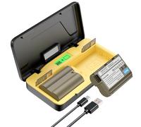 ENEGON EN-EL15C Battery(2 * 3000mAh) 20W Fast Charger Set for Nikon ZF, Z5 Z6,Z6 II/III, Z7 Z8, D7500 D7000, D7100, D7200 D500, D600, D610, D750,D780 D800, D810, D800E, D810A, D850 Camera
