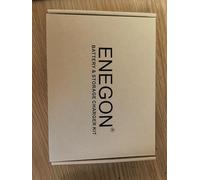 ENEGON NP-FZ100 Batteries (3 x 2280 mAh) Includes 3 Slot Charger with LCD Display, Compatible with Sony Alpha 7 III/7 IV, A7C/A7C R, A7R III/IV/V, ZV-E1, FX3, FX30, A1, A6600, A6700, A9/A9 II Camera