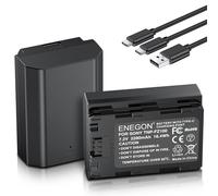 ENEGON NP-FZ100 Type C Charging Port Battery 2280mAh for Sony A7iii, A7iv, A7C, A7C ii, A6700, A6600, ZV-E1, ZV-E10ii, FX3, FX30, A9, Alpha 9, Alpha 9S, A9S, A7R3, A7R4 Camera.