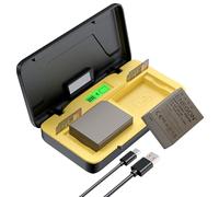 ENEGON NP-W126S NP-W126 Battery(2 * 1680mAh) 20W Fast Charger Set for Fujifilm X100V, X100VI, X100F, XT30II, XT30, XT20,XT10, XS10, XA1,XA2,XA3, X-T1/2/3, X-Pro1/2/3, X-M1, XE1/2/3/4