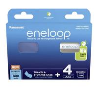 eneloop AAA/Micro Ni-MH battery (4-pack, blue case), rechargeable battery