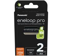 Eneloop Bk-3hcde/2be 2500mah Rechargeable Battery 2 Units