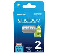 Eneloop Bk-4mcde/2be 800mah Rechargeable Battery 2 Units