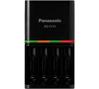 eneloop BQ-CC55KSBHA Panasonic Advanced Pro Individual Battery 4 Hour Quick Charger with 4 Led Charge Indicator Lights, Black