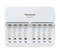 Panasonic eneloop Smart 8 charger | for 1-8 AA/AAA Ni-MH batteries, with 8 LED indicators & 9 safety features (UK plug)