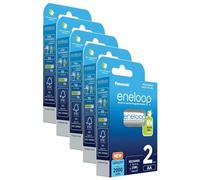 Eneloop Pack of 5 x 2 Rechargeable Batteries Cute AA 2000 mAh Ni-MH