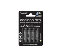 Accus Batteries AA Panasonic eneloop pro BK-3HCCE (BK-3HCDE/4BE - Mignon / R6 / LR6 / HR6) 4x