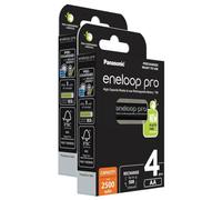 Eneloop Pro Pack of 2 x 4 Cute Rechargeable Batteries 2500 mAh AA Ni-MH 1.2 V