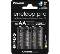 eneloop pro Rechargeable AA Batteries 4 Pack 2500 mAh NiMH