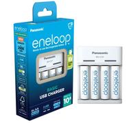 Panasonic 52061040 BQ-CC61 Charger for NiMH AA/AAA USB Powered