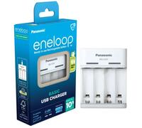 Panasonic 52061002 Eneloop Charger for NiMH AAA/AA USB-powered LEDs