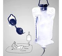 Enema Bag Kit, Home Enema Colonic Irrigation Kit Bag, Enema Bag Kit for Colon Cleansing, Coffee Enema Flushing kit, Reusable Enema Bag Kit, Enema Bag kit with drip Pot (1.2 L)